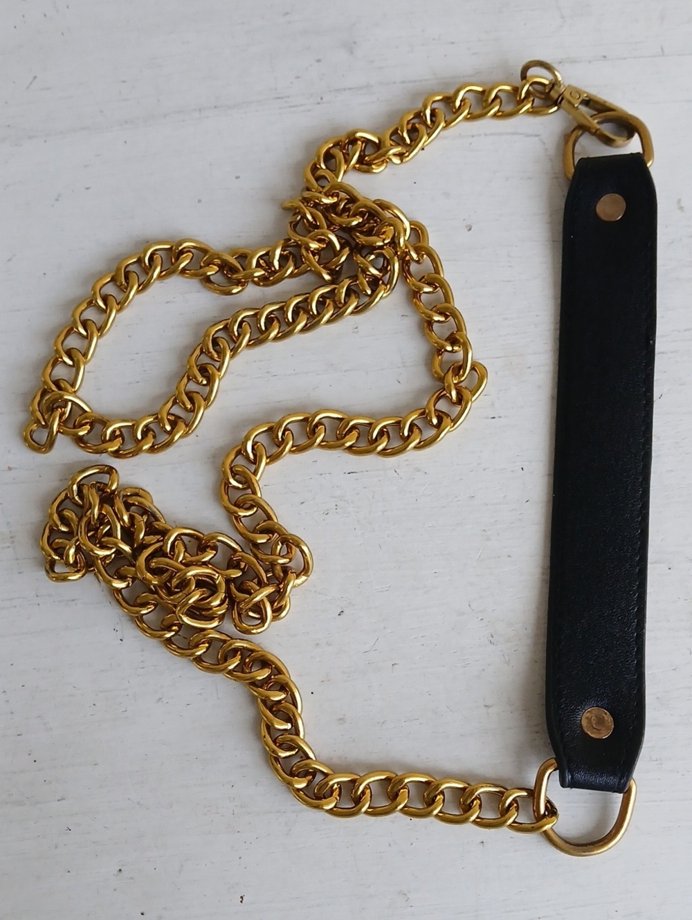 Gold Chain Crossbody Shoulder Strap Removable Bag Strap Replacement Strap